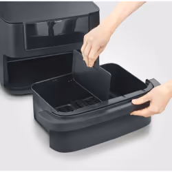 Severin FR 2490 Friteuse à Air Chaud Double 9 L 2600 W Noir - Vue supplémentaire 6