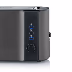 Severin AT 9341 grille-pain 4 part(s) 1400 W Noir, Acier brossé, Acier inoxydable - Vue supplémentaire 4