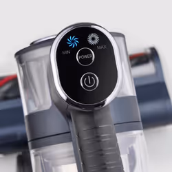 Severin HV 7175 aspirateur balai et balai électrique Batterie Sec Sans sac 0,5 L 200 W Bleu, Métallique 2,2 Ah - Vue supplémentaire 5