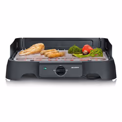 Severin PG 8593 barbecue et grill Dessus de table Electrique Noir 2000 W - Vue supplémentaire 3