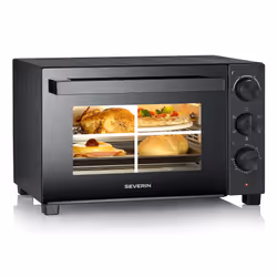 Severin TO 2075 Grille-pain four 30 L 1600 W Noir Grill - Vue supplémentaire 6