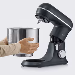 Severin KM 3899 robot de cuisine 1200 W 5,3 L Noir - Vue supplémentaire 4