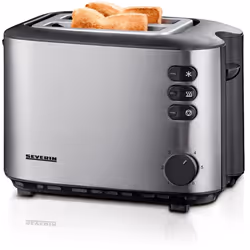 Severin AT 2514, 2 part(s), Acier inoxydable, 850 W, 271 x 155 x 183 mm