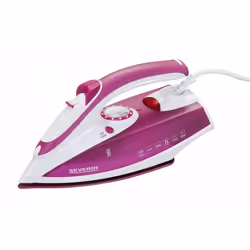 Severin BA3243, Fer à repasser à sec ou à vapeur, Rouge, Blanc, 70 g/min, 0,2 L, 30 g/min, 2400 W