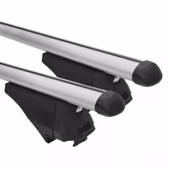 Fischer 126003_FISCHER, Support de bicyclette, Montage sur toit, Aluminium, Noir, Acier