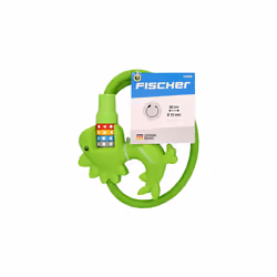 Câble antivol avec cadenas chiffres dinosaures Fischer