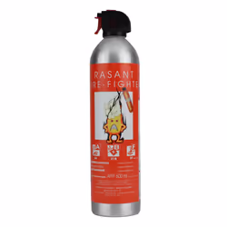 Unitech 46788, mousse, A, B, F (K), 3A, 21B, 5F, Extincteur à pression permanente, À la main, Aluminium