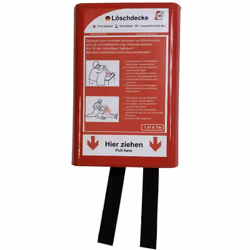 Informations techniques Dimensions produit, largeur : 100 cm Longueur : 100 cm Couverture anti-feu Idéal pour des incendie de ...