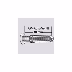 Chambre à air medium valve schrader Fischer 26