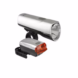 Fisher-Price 85330, Feu arrière + feu avant (set), Noir, Rouge, Argent, LED, Nuit, 20 lm, 10 lm