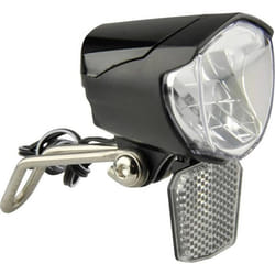 FISCHER FAHRRAD Phare de vélo 85355 LED à dynamo noir  ECLAIRAGE POUR CYCLE