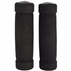 Poignées de guidon pour vélo Fischer Soft - Noir