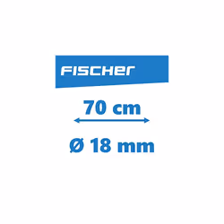 Câble antivol Fischer 70cm