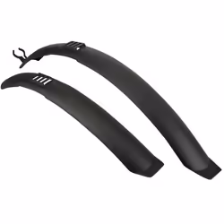 FISCHER Kit garde-boue de vélo 24 - 26 (61 - 66 cm) 0000000 Noir