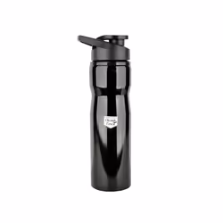 Fischer 86081, 750 ml, Vélo, Noir, Acier inoxydable, Bouchon sport