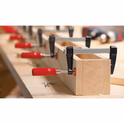 BESSEY LM60/10 serre-joints Fixation F 60 cm Aluminium, Noir, Rouge