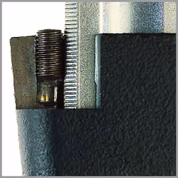 BESSEY TG80S12 serre-joints Fixation F 80 cm Aluminium, Noir, Rouge