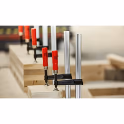 BESSEY TKPN100BE serre-joints Fixation F 100 cm Aluminium, Noir, Rouge - Vue supplémentaire 4
