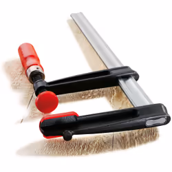 BESSEY TPN25BE serre-joints Fixation F 25 cm Aluminium, Noir, Rouge