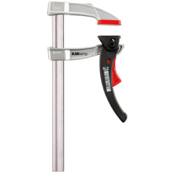 BESSEY KLI25 serre-joints Pince à cliquet 25 cm Noir, Rouge, Acier inoxydable
