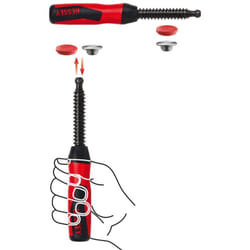 Bessey - Poignée bi-matière 2K et rotule amovible en acier avec protections