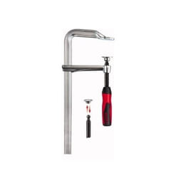 BESSEY GZ40-2K serre-joints Fixation F 40 cm Noir, Rouge, Acier inoxydable