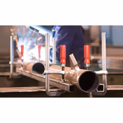 BESSEY GZ50 serre-joints Fixation F 50 cm Aluminium, Rouge