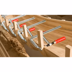 BESSEY GZ50 serre-joints Fixation F 50 cm Aluminium, Rouge - Vue supplémentaire 5