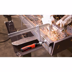 BESSEY GZ125-2K serre-joints Fixation F 125 cm Aluminium, Noir, Rouge - Vue supplémentaire 3