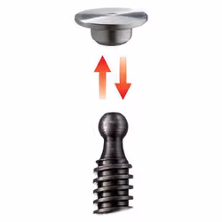 BESSEY GZ125-2K serre-joints Fixation F 125 cm Aluminium, Noir, Rouge - Vue supplémentaire 8