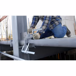BESSEY SL20M serre-joints Fixation F 20 cm Aluminium, Noir