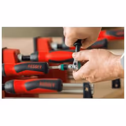 BESSEY KRE30-2K-OH serre-joints 30 cm Noir, Rouge - Vue supplémentaire 9