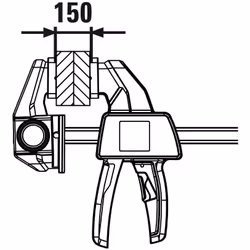 BESSEY EZR15-6SET serre-joints - Vue supplémentaire 4