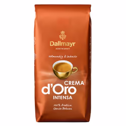 Dallmayr Crema d'Oro intensa 1000g, 1 kg, Américain, Café moyennement torréfié, 1 kg, Sac