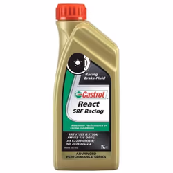 Liquide de Frein DOT 4 Castrol SRF600 1L Supporte des thempérature supérieures à 300°C. Ne pas mélanger avec d’autres liquide ...