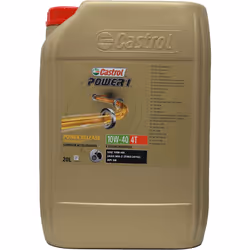 Huile moteur; CASTROL; Power 1 4T; 10W-40 20 Huile en partie synthétique; pour AIXAM