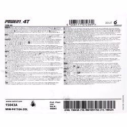 Castrol Power 1 4T 10W-40 20I Huile moteur 15043A