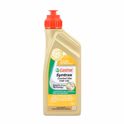 Huile pour engrenage d'essieux; CASTROL; SYNTRAX Limited Slip; 1 75W-140 API GL-5; pour BMW, MERCEDES-BENZ, AUDI, NISSAN, JEE ...