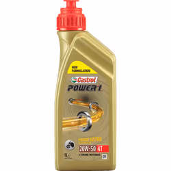 Castrol Power 1 4T 20W-50 Huile moteur 1 Litre