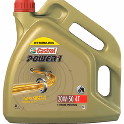 Castrol Power 1 4T 20W-50 Huile moteur 4 Litres