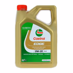 Propriétés et avantages Castrol EDGE 0W-20 LL IV avec Fluid TITANIUM est le choix naturel des conducteurs qui exigent des per ...