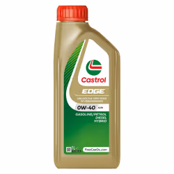 Castrol EDGE 0W-40 A3/B4, 1 L, 0W-40, Voiture, Moteur diesel, Moteur à essence, -45 °C, Multicolore