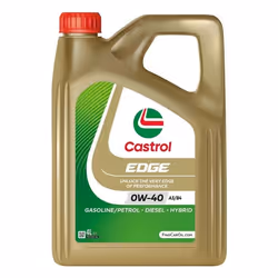 Castrol EDGE 0W-40 Titanium A3/B4, 1 L, Eté/hiver, Moto, -45 °C, 0,844 kg/l, 12,7 mm²/s