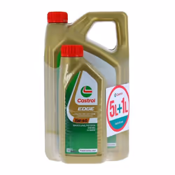 Performance optimale pour moteurs modernes L'huile moteur CASTROL EDGE 5W-40 5L+1L (réf. CAS4008177189647, EAN 4008177189647) ...