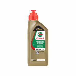 Castrol Power1 Scooter 4T 5W-40, 1 L, 5W-40, Moto, -39 °C, 205,7 °C, 0,8512 kg/l