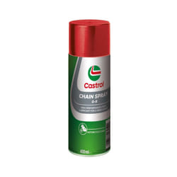 CASTROL Chain Spray O-R 156B83 Spray de chaîne 400 aérosol contenant de l'huile minérale