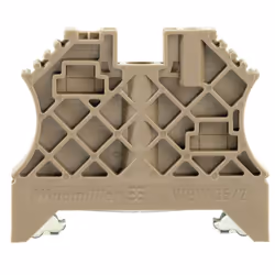 Weidmüller WEW 35/2, Cache d’extrémité, 50 pièce(s), Wemid, Beige, -50 - 100 °C, 8 mm