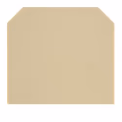 Weidmüller TW SAK35, Plaque de séparation, 20 pièce(s), Polyamide, Beige, -50 - 100 °C, V2