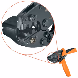 Weidmüller HTF 63 Pince à sertir Noir, Orange - Vue supplémentaire 2