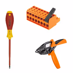Weidmüller HTF 63 Pince à sertir Noir, Orange - Vue supplémentaire 3